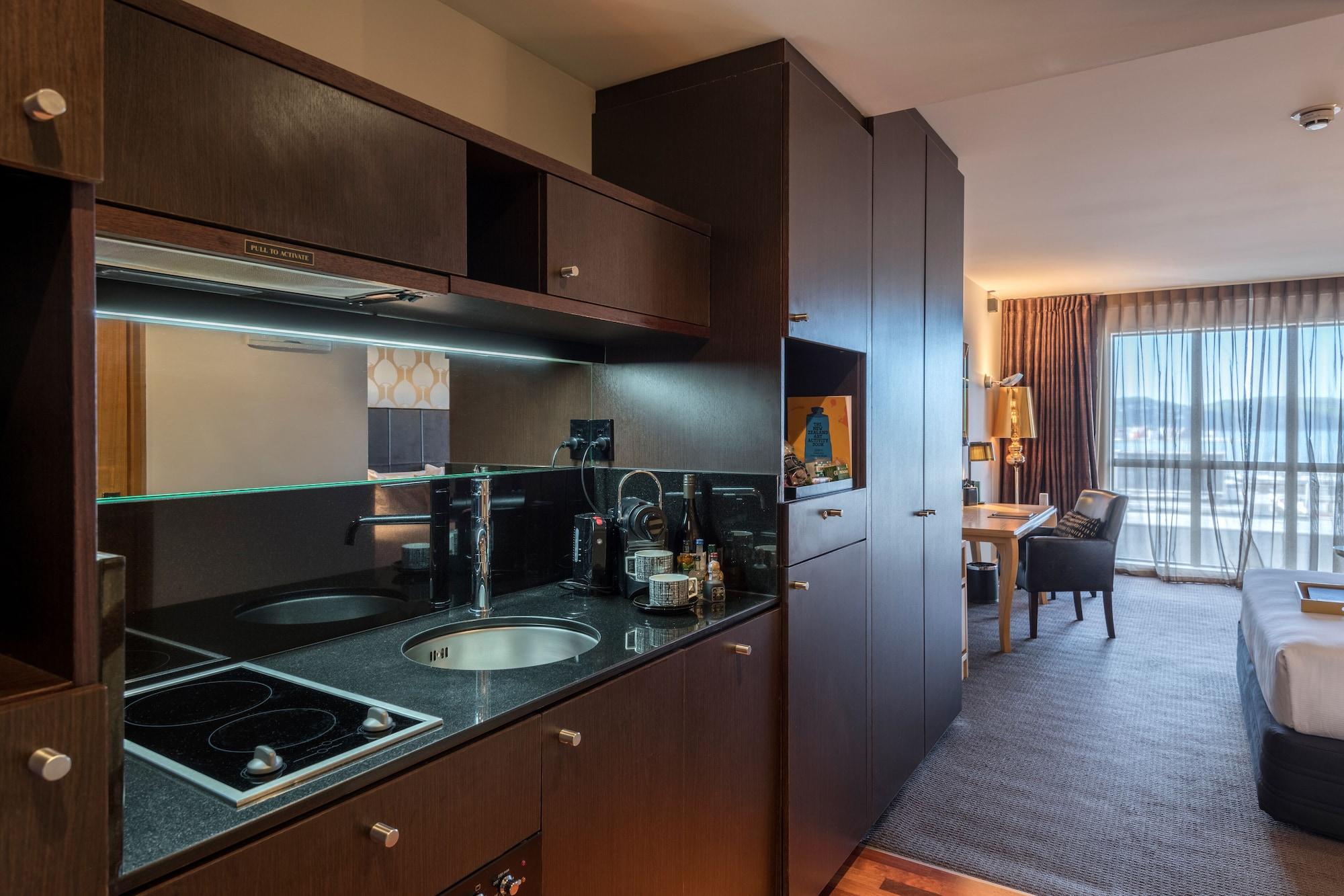 ולינגטו Museum Apartment Hotel, Independent Collection By Evt מראה חיצוני תמונה Kitchenette in a serviced apartment
